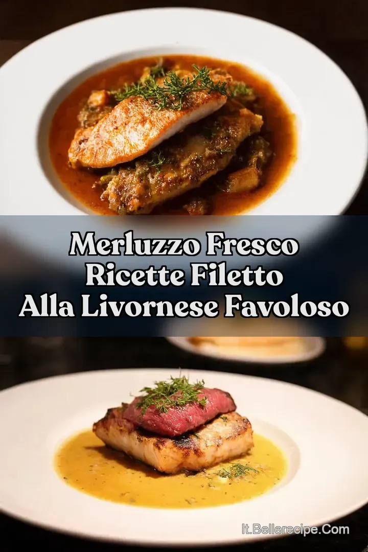 Merluzzo Fresco Ricette Filetto alla Livornese Favoloso