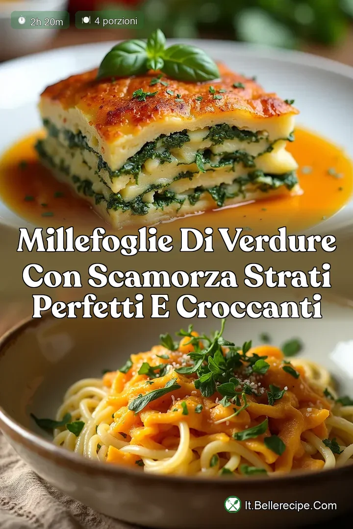 Millefoglie di Verdure con Scamorza Strati Perfetti e Croccanti