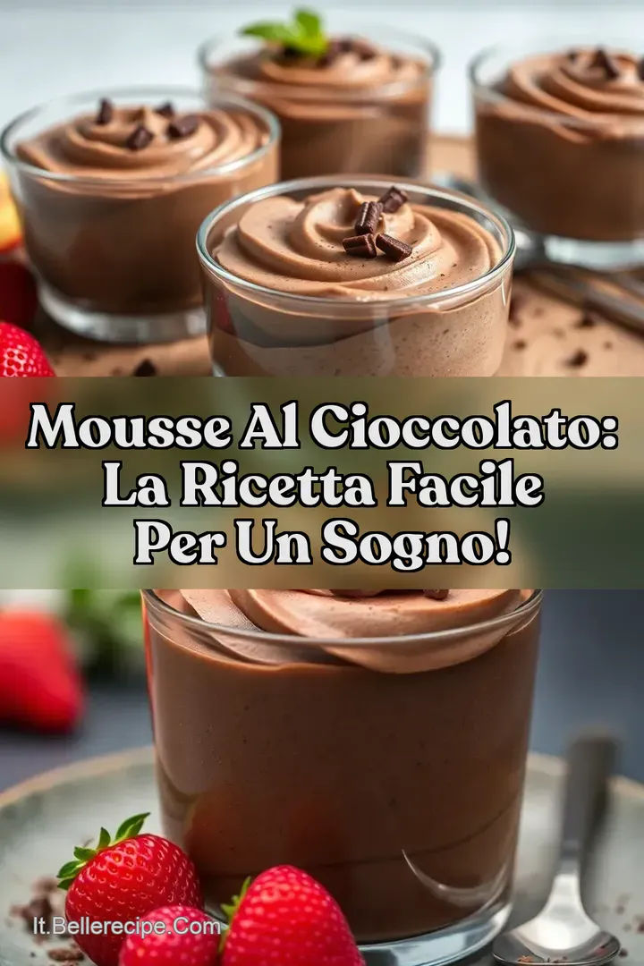 Mousse Al Cioccolato: La Ricetta Facile Per Un Sogno!