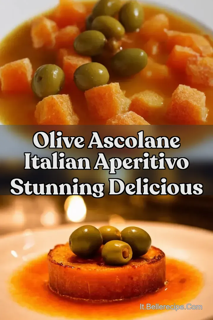 Olive Ascolane Italian Aperitivo Stunning Delicious