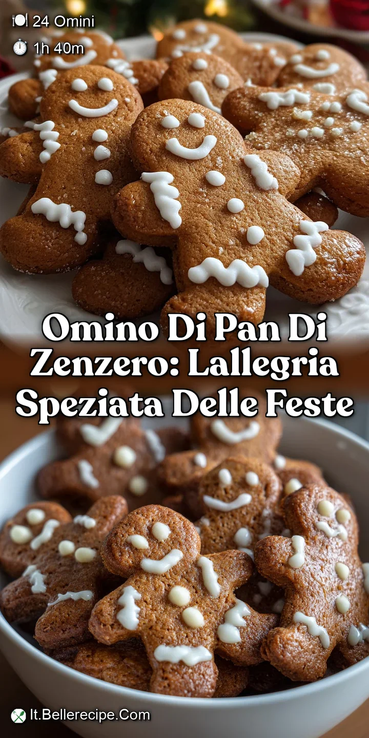 Omino di Pan di Zenzero: LAllegria Speziata delle Feste