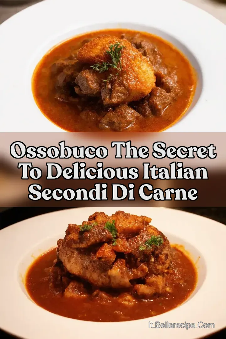 Ossobuco The Secret to Delicious Italian secondi di carne