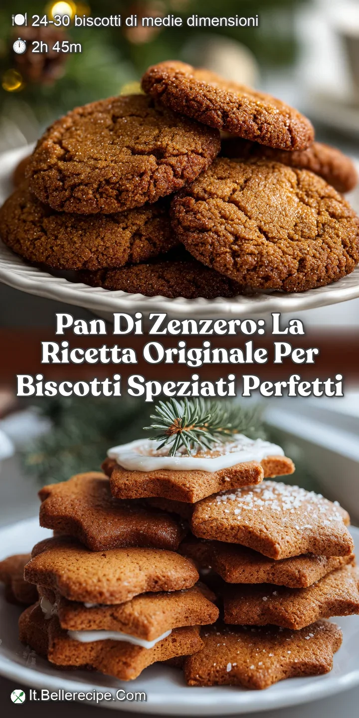 Pan Di Zenzero: La Ricetta Originale per Biscotti Speziati Perfetti