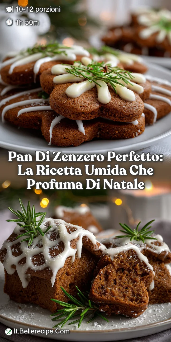 Pan di Zenzero Perfetto: La Ricetta Umida che Profuma di Natale
