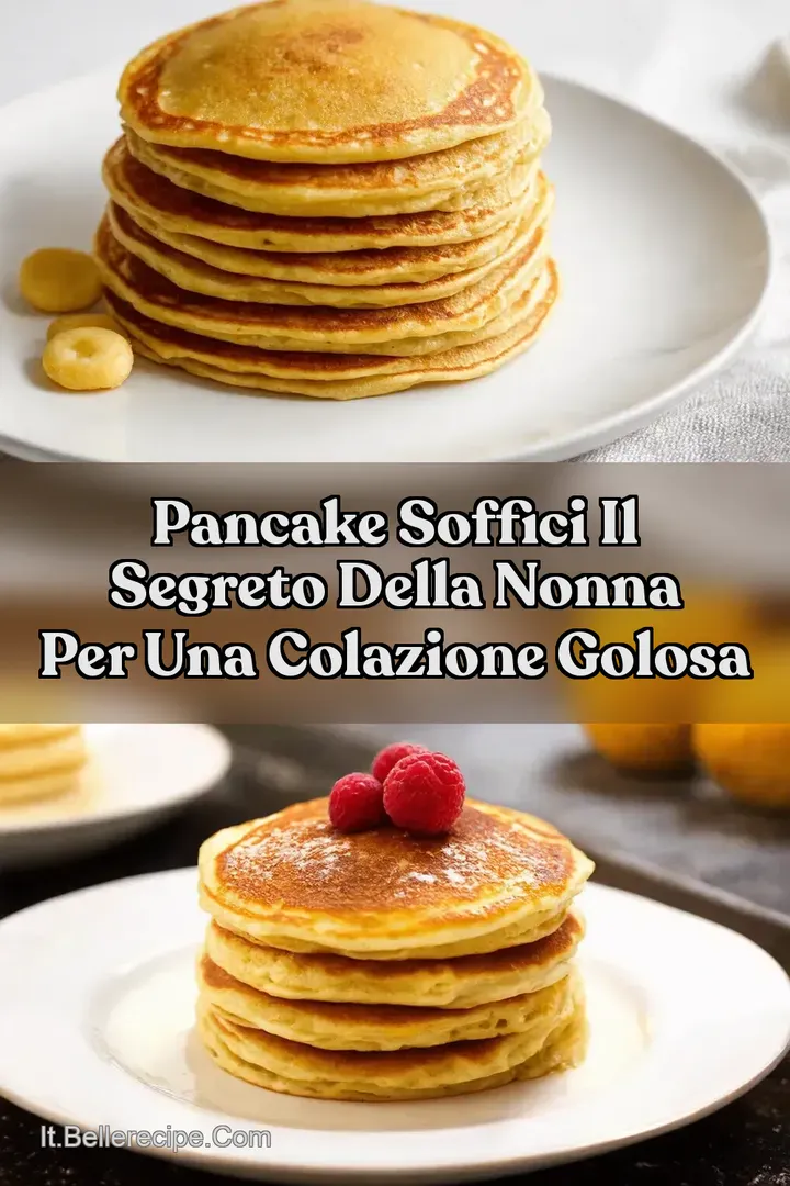 Pancake Soffici Il Segreto della Nonna per una Colazione Golosa