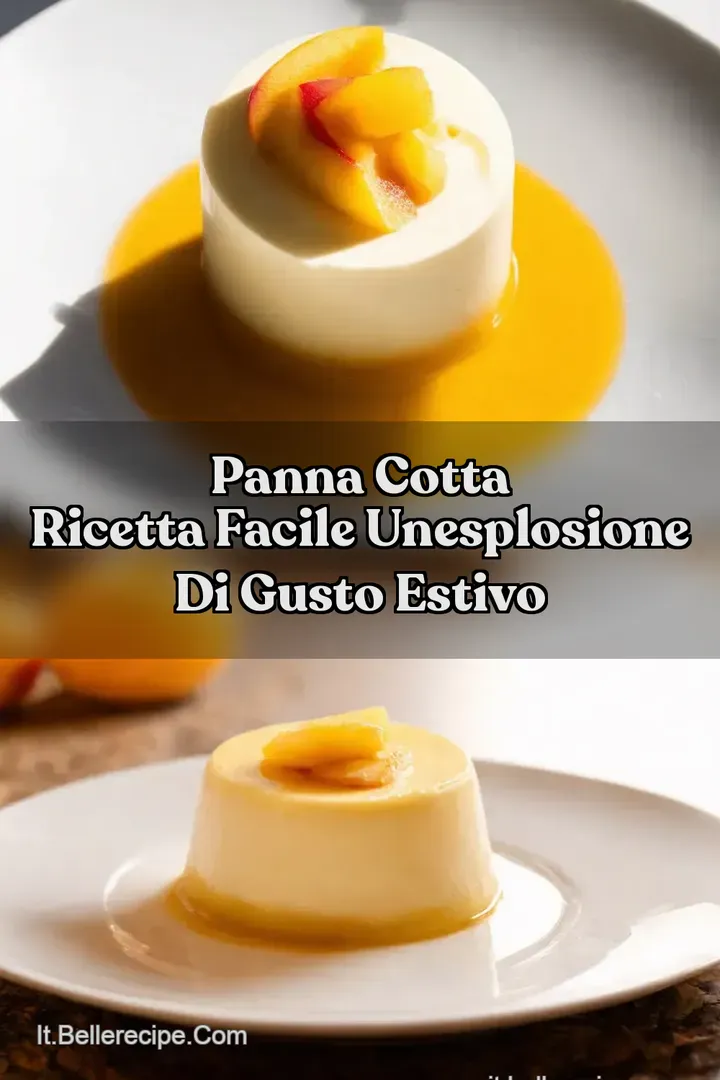 Panna Cotta Ricetta Facile UnEsplosione di Gusto Estivo