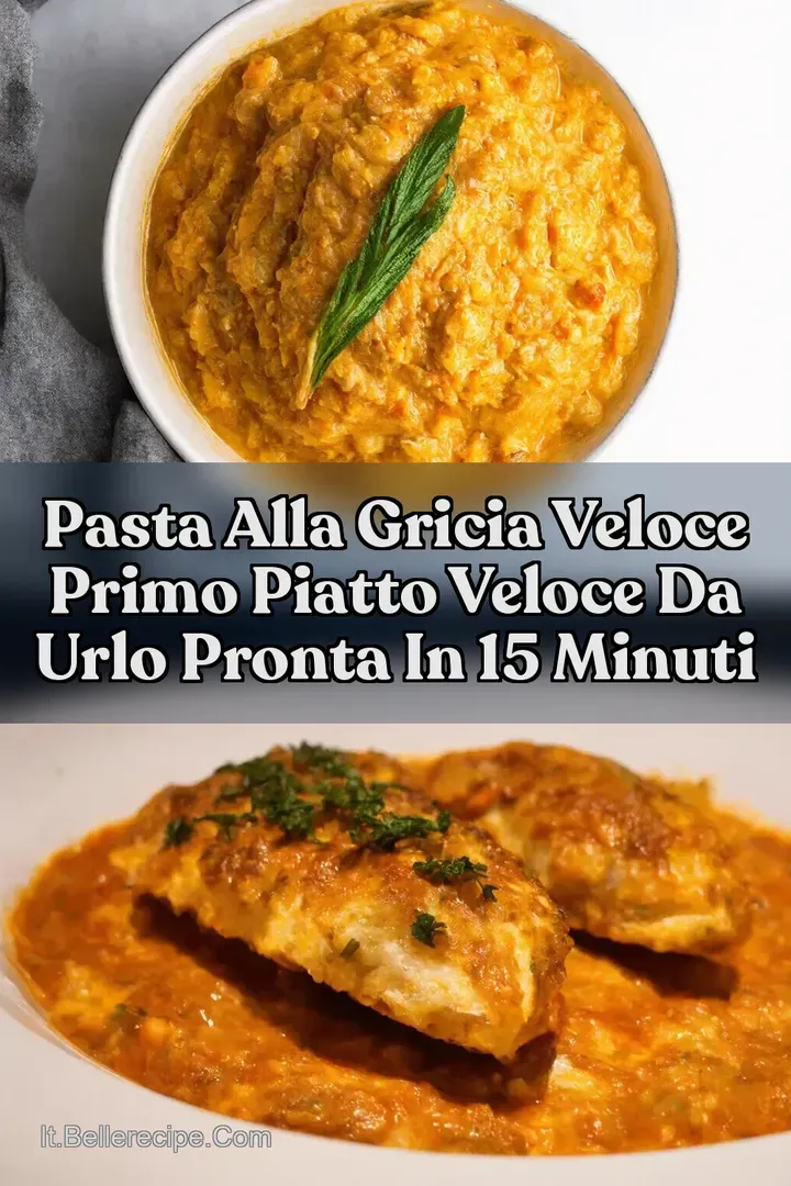Pasta Alla Gricia Veloce Primo Piatto Veloce da Urlo Pronta in 15 Minuti