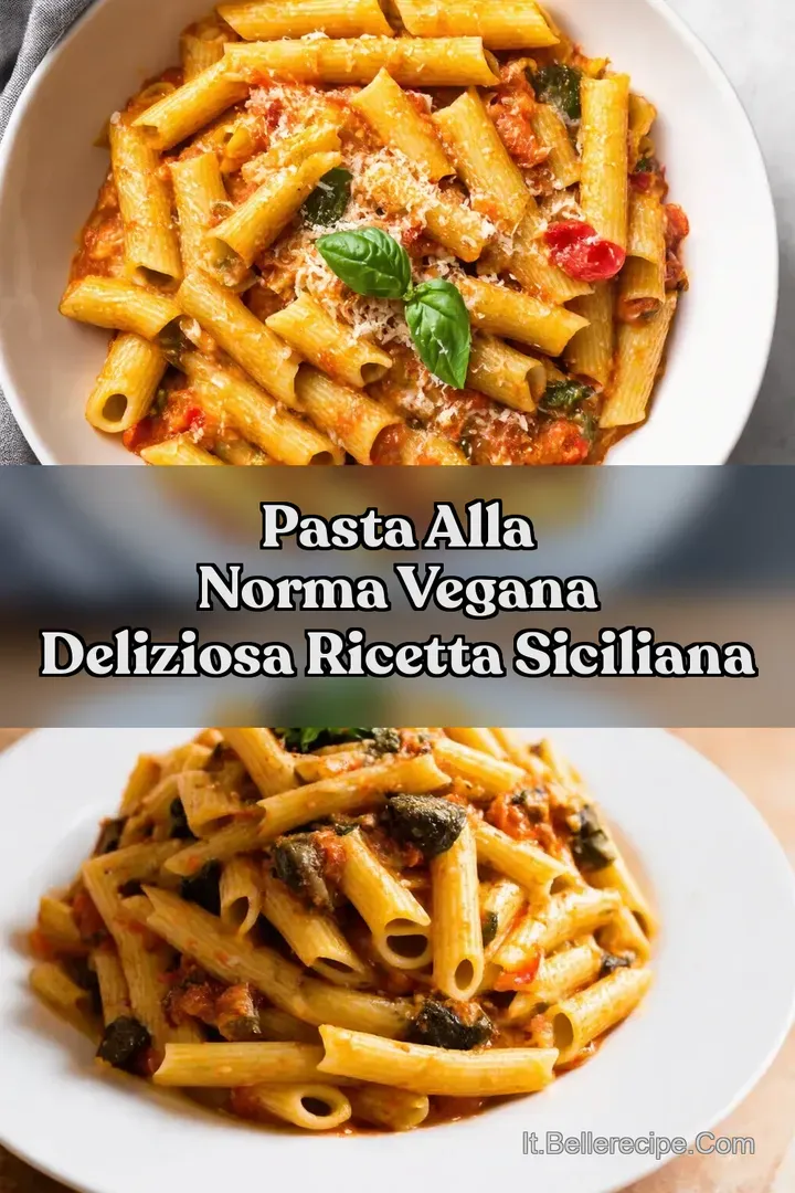 Pasta alla Norma Vegana Deliziosa Ricetta Siciliana