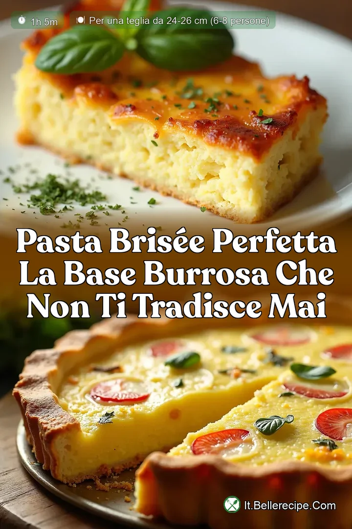 Pasta Bris&eacute;e Perfetta La Base Burrosa che Non Ti Tradisce Mai
