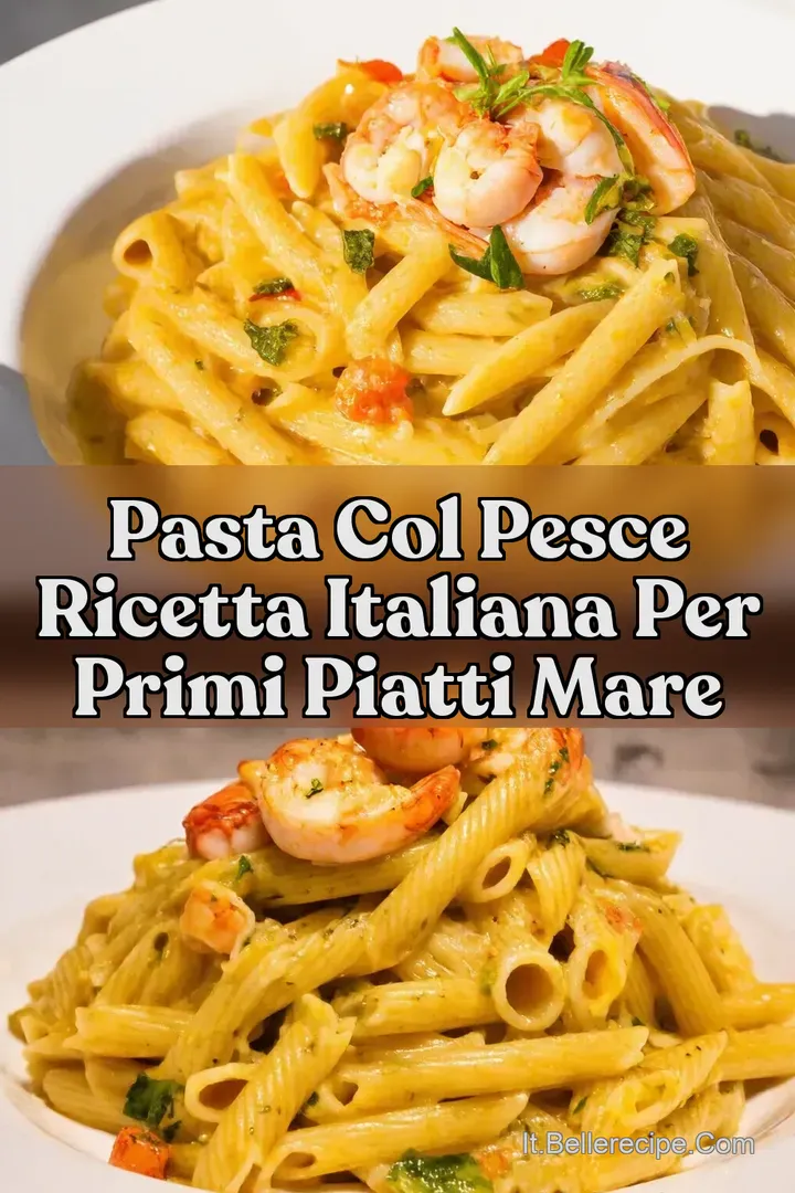 Pasta col Pesce Ricetta Italiana per Primi Piatti Mare