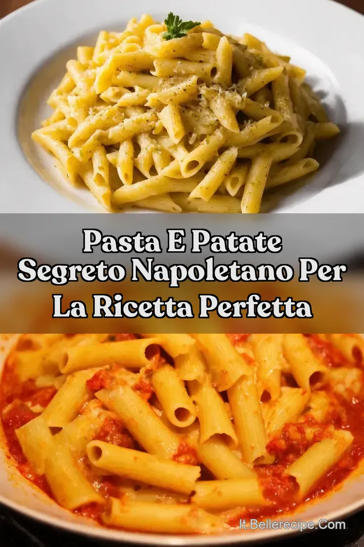 Pasta e Patate Segreto Napoletano per la Ricetta Perfetta