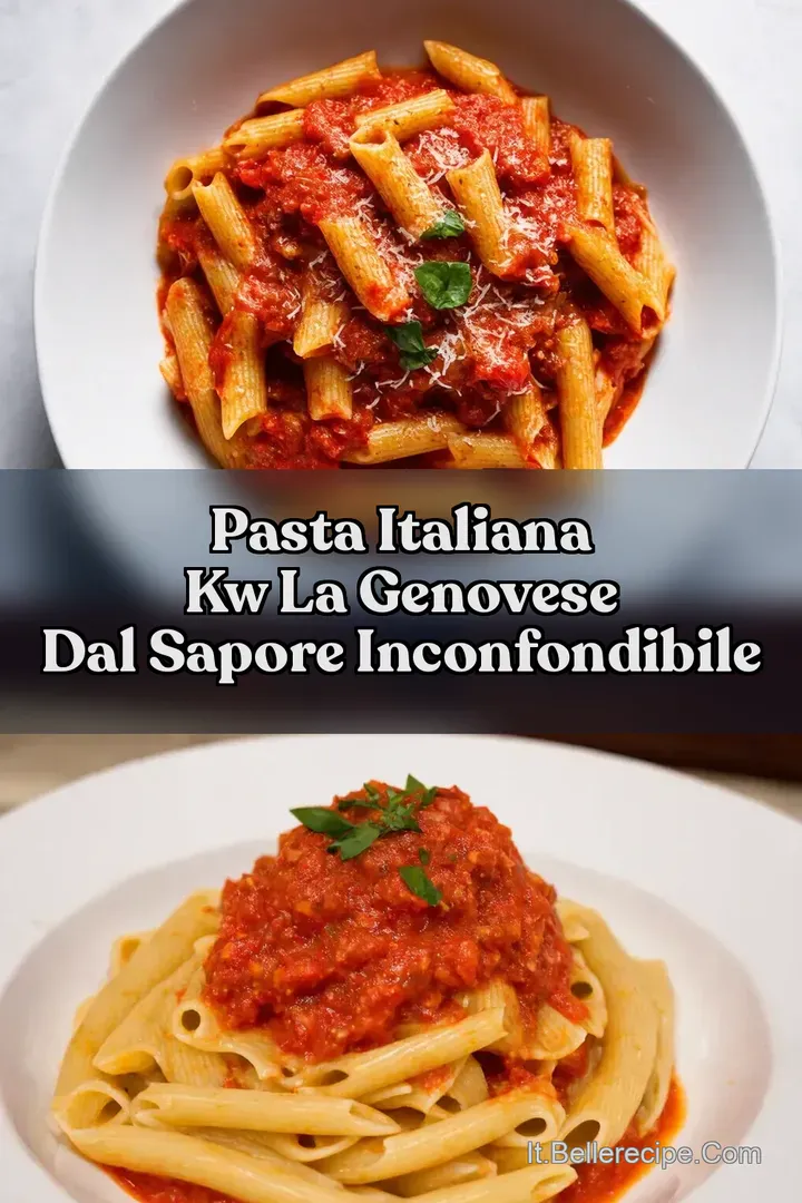 Pasta Italiana kw La Genovese dal Sapore Inconfondibile
