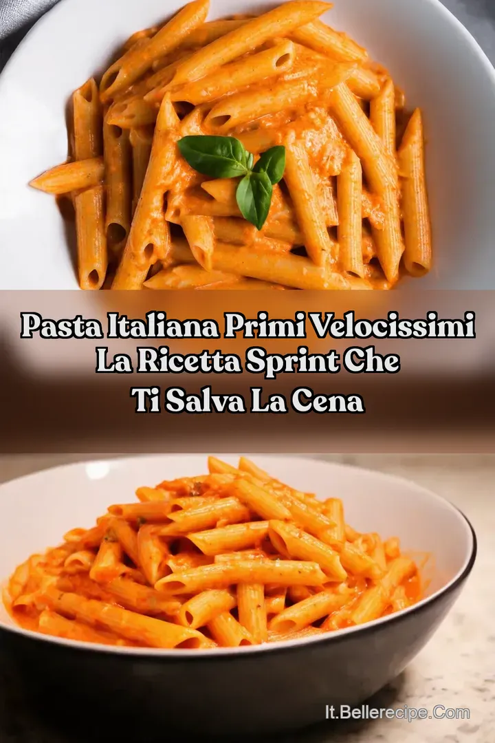 Pasta Italiana Primi Velocissimi La Ricetta Sprint Che Ti Salva la Cena