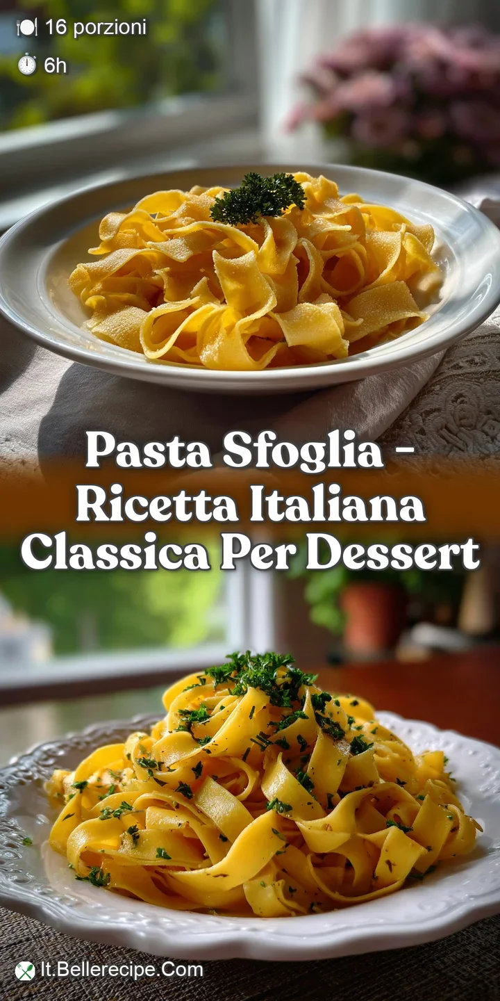 Pasta Sfoglia - Ricetta Italiana Classica per Dessert