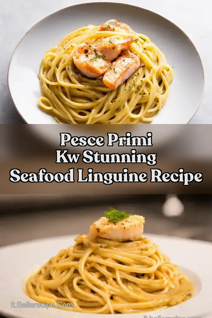 Pesce Primi kw Stunning Seafood Linguine Recipe
