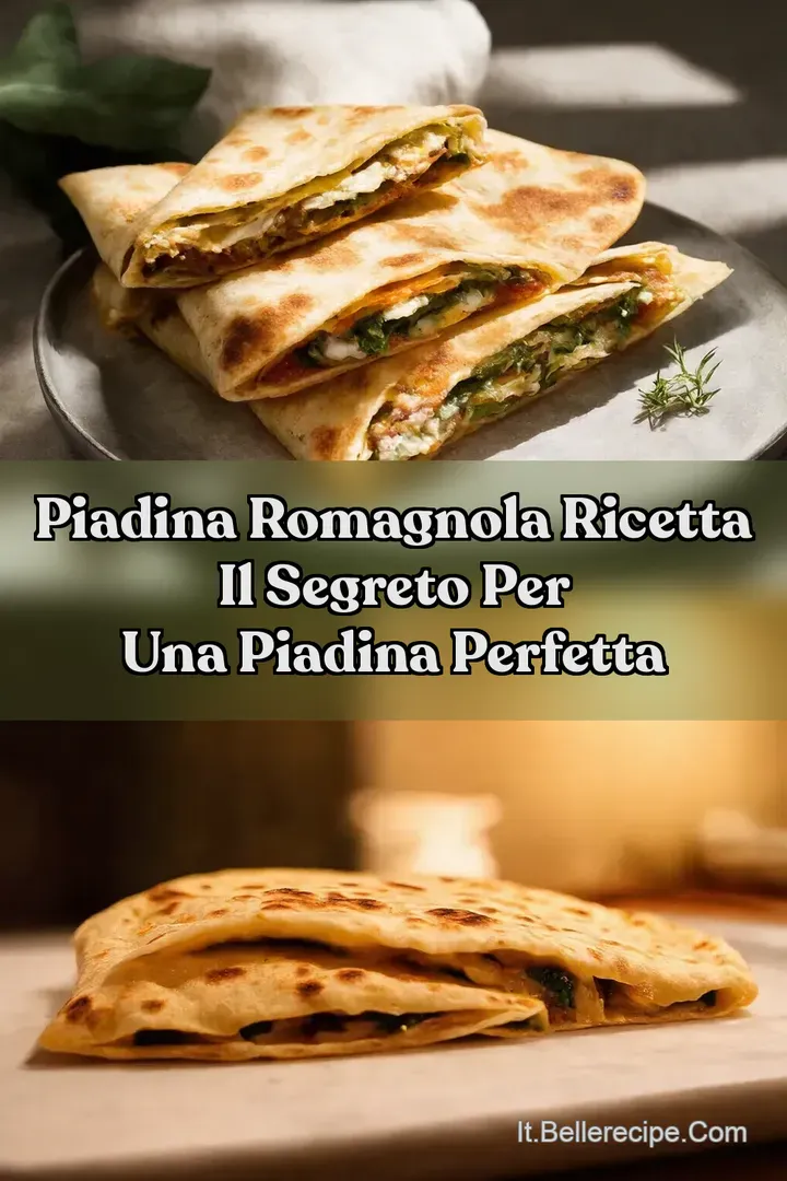 Piadina Romagnola Ricetta Il segreto per una piadina perfetta