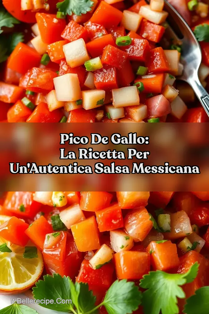 Pico de Gallo: La ricetta per un autentica salsa Messicana