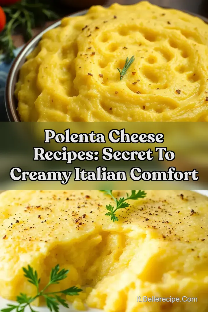 Polenta Cheese Recipes: Secret to Creamy Italian Comfort