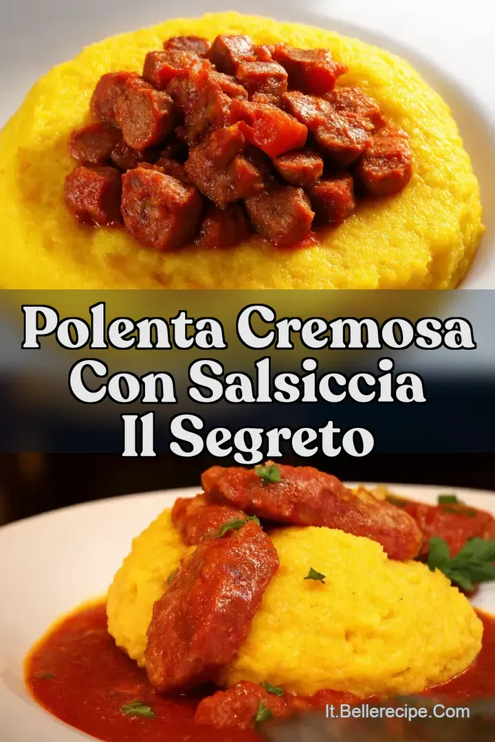 Polenta Cremosa con Salsiccia Il Segreto