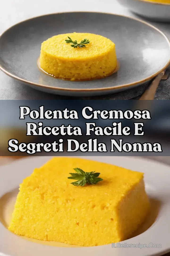 Polenta Cremosa Ricetta Facile e Segreti della Nonna