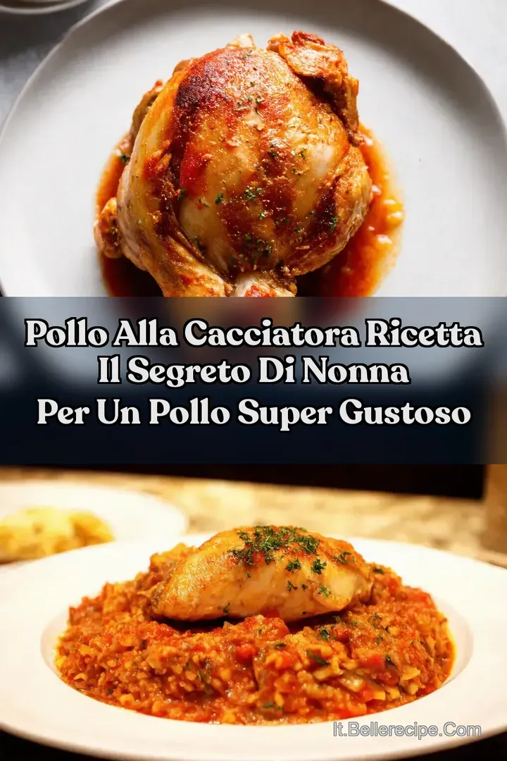 Pollo alla Cacciatora Ricetta Il Segreto di Nonna per un Pollo Super Gustoso