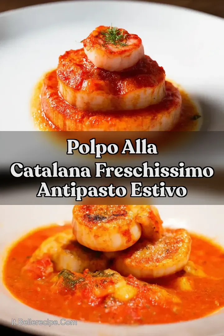 Polpo Alla Catalana Freschissimo Antipasto Estivo