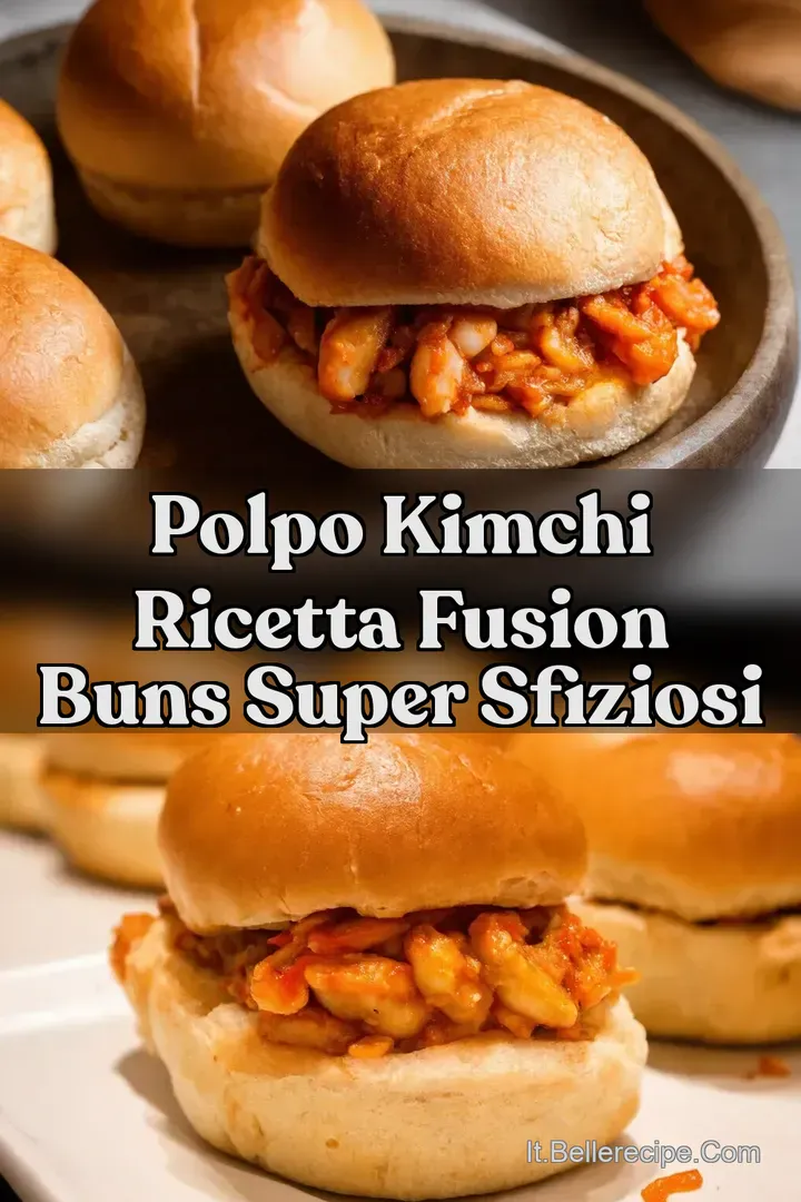 Polpo Kimchi Ricetta Fusion Buns Super Sfiziosi