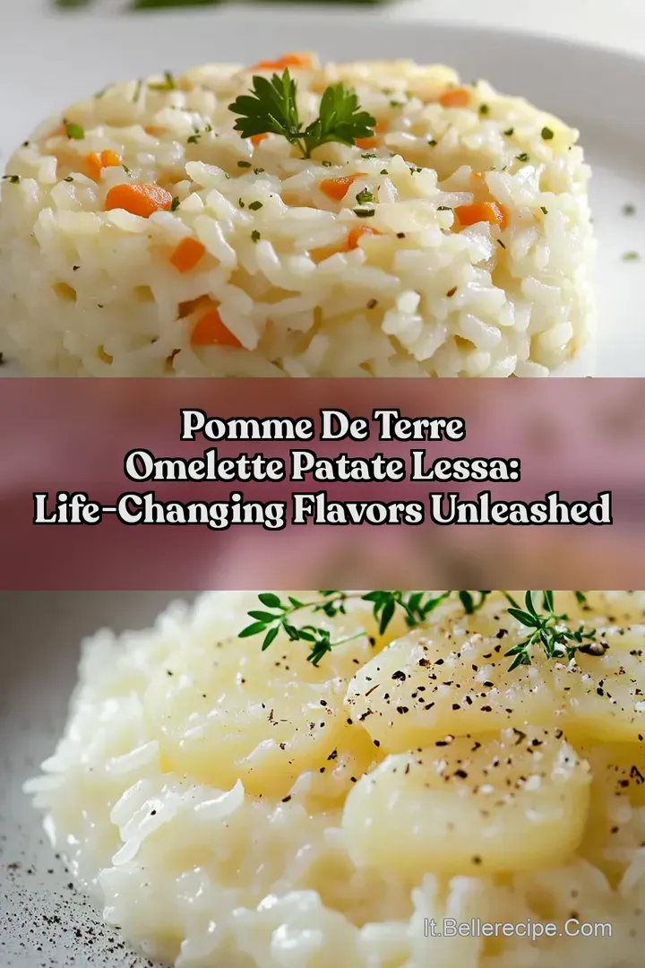 Pomme De Terre Omelette Patate Lessa: Life-Changing Flavors Unleashed