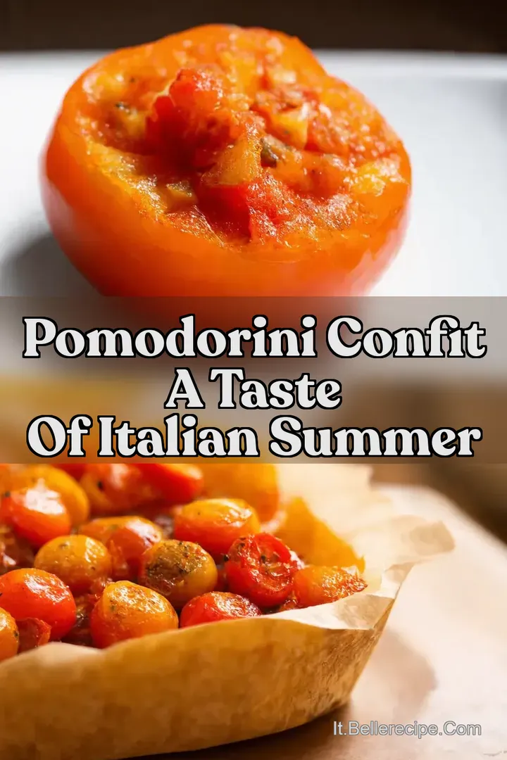 Pomodorini Confit A Taste Of Italian Summer