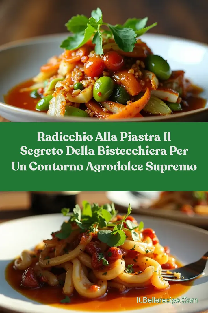 Radicchio alla Piastra Il Segreto della Bistecchiera per un Contorno Agrodolce Supremo