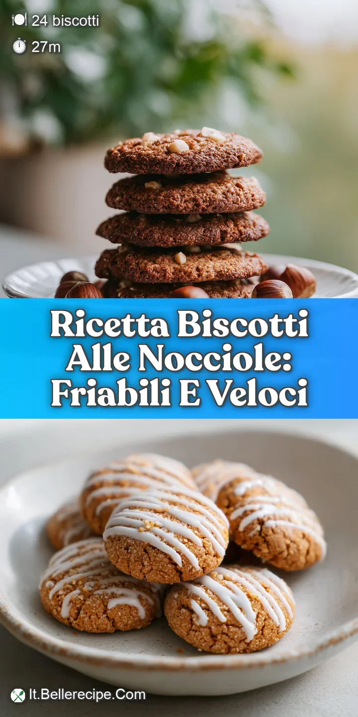 Close-up of a biscotto revealing the coarse crumb and embedded hazelnuts, a dusting of flour, promising a satisfyingly cri...