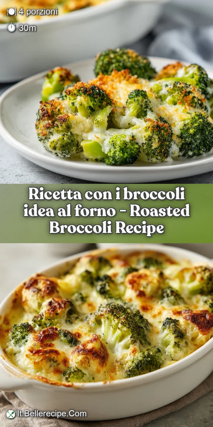 Close-up of perfectly roasted broccoli florets, their edges slightly crisped and dusted with savory golden breadcrumbs.