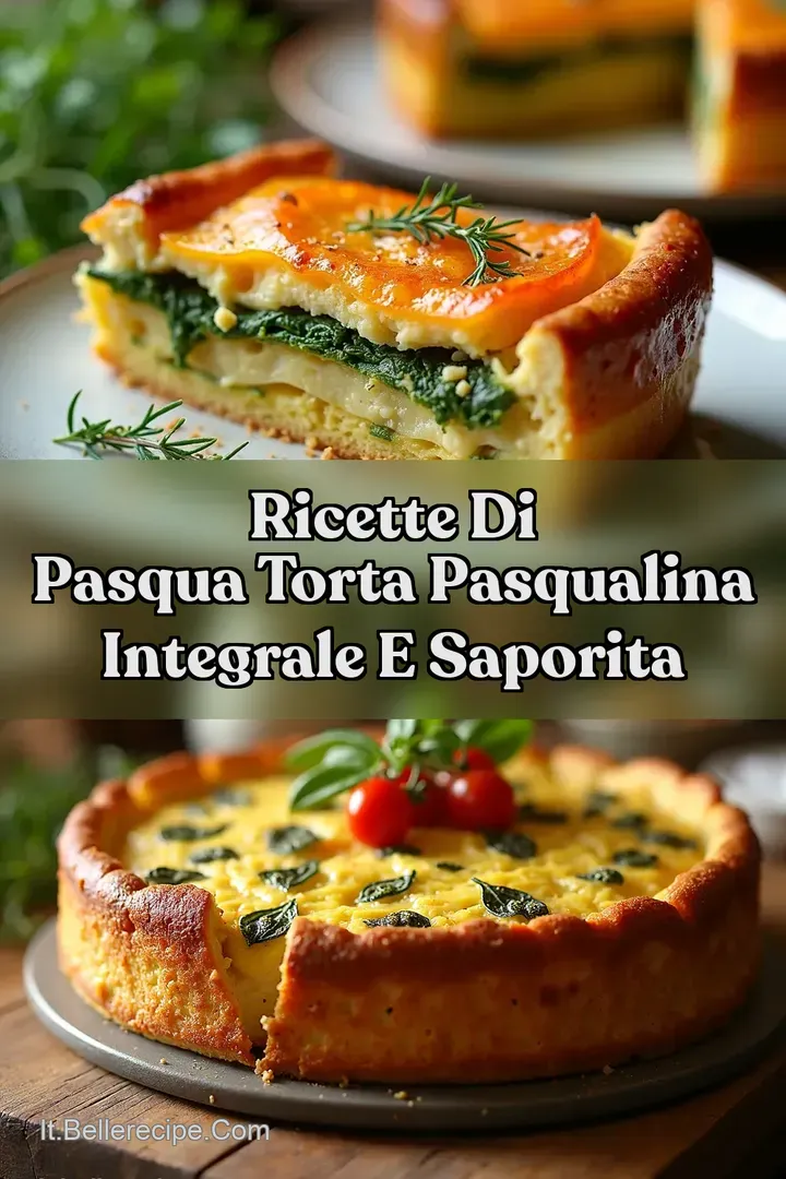 Ricette Di Pasqua Torta Pasqualina Integrale e Saporita