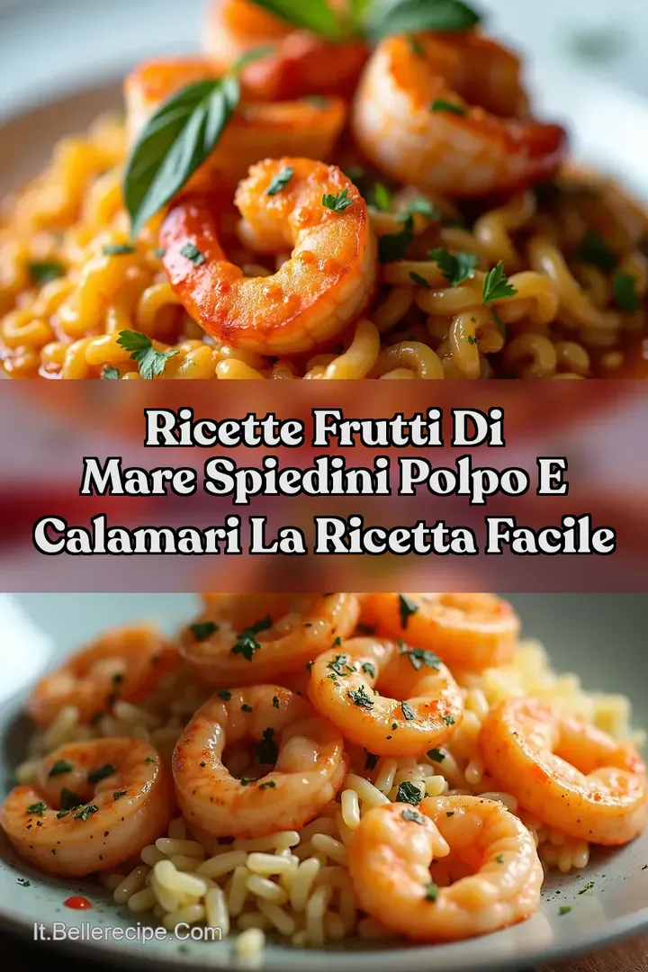 Ricette Frutti Di Mare Spiedini Polpo e Calamari la Ricetta Facile