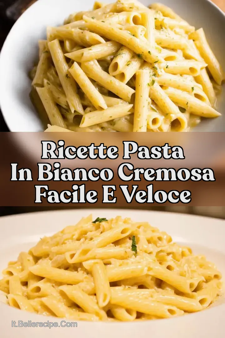 Ricette Pasta in Bianco Cremosa Facile e Veloce