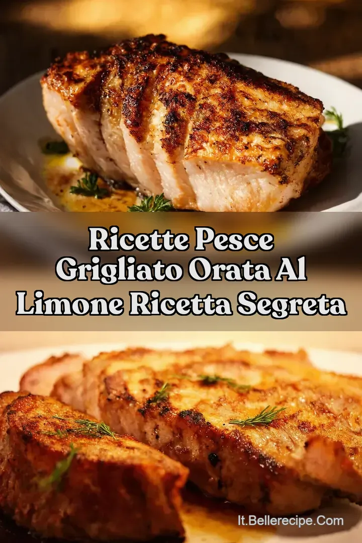 Ricette Pesce Grigliato Orata al Limone Ricetta Segreta
