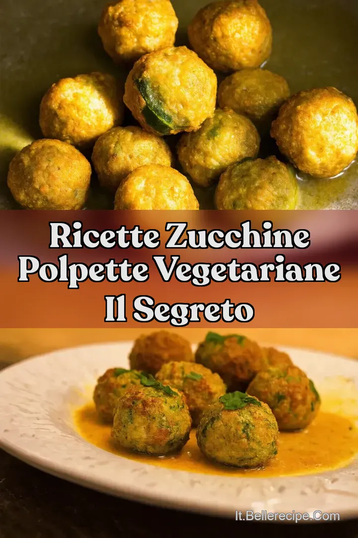 Ricette Zucchine Polpette Vegetariane Il Segreto