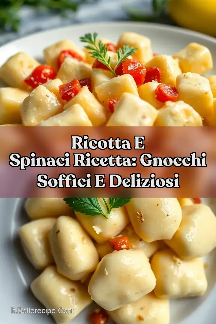 Ricotta e spinaci ricetta: Gnocchi Soffici e Deliziosi