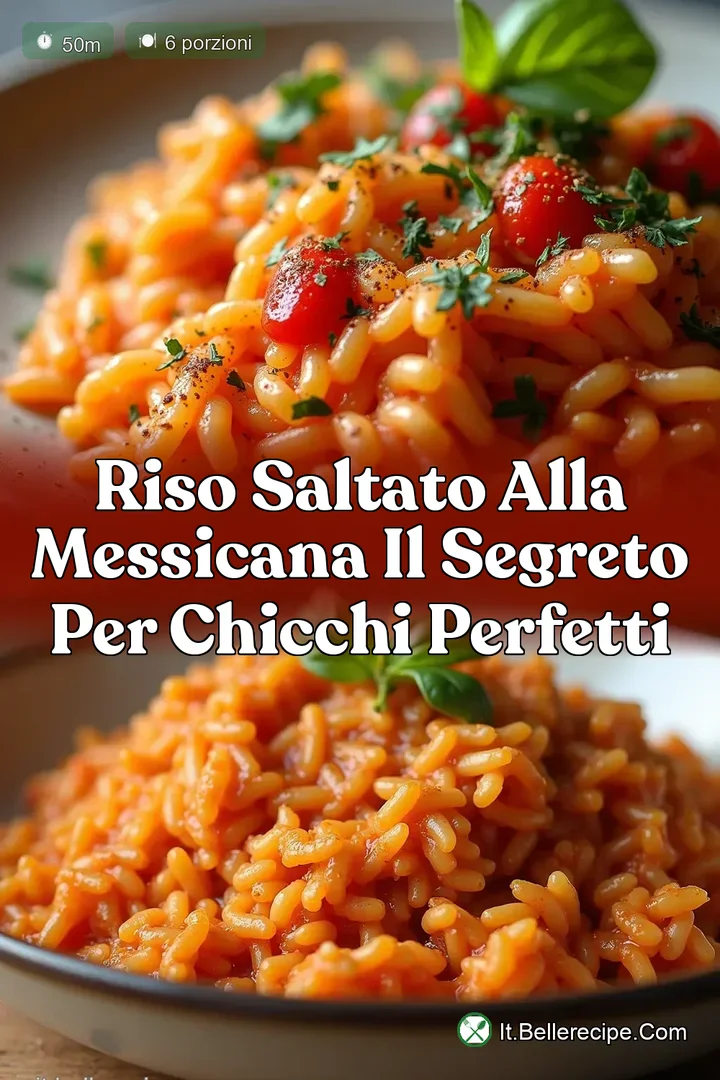 Riso Saltato alla Messicana Il Segreto per Chicchi Perfetti