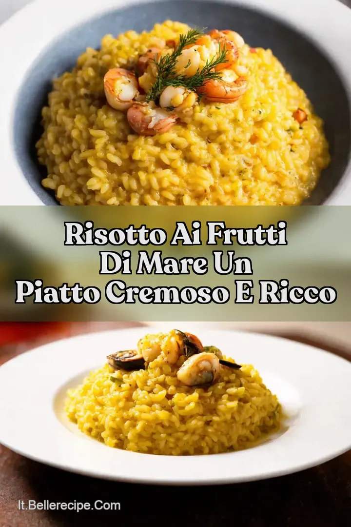 Risotto ai Frutti di Mare Un Piatto Cremoso e Ricco