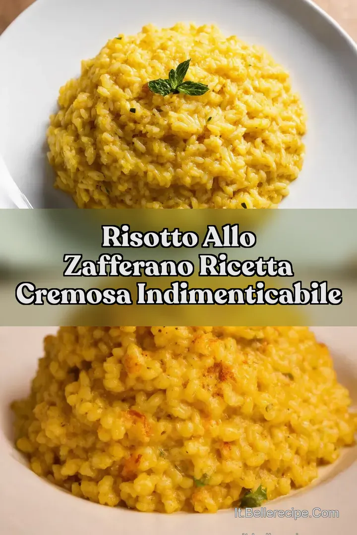 Risotto allo Zafferano Ricetta Cremosa Indimenticabile