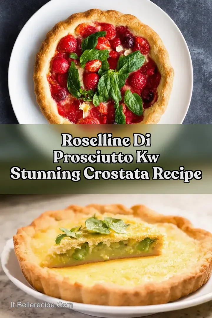 Roselline di Prosciutto kw Stunning Crostata Recipe