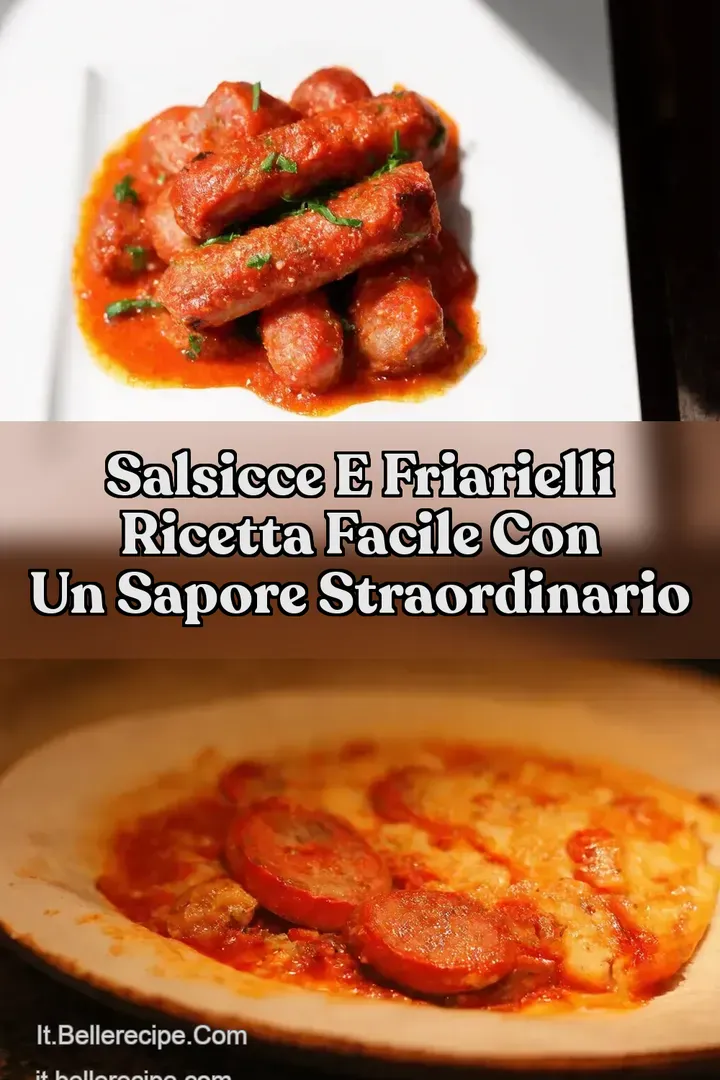 Salsicce e Friarielli Ricetta Facile con un Sapore Straordinario