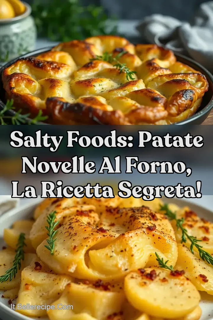 Salty Foods: Patate Novelle al Forno la Ricetta Segreta!