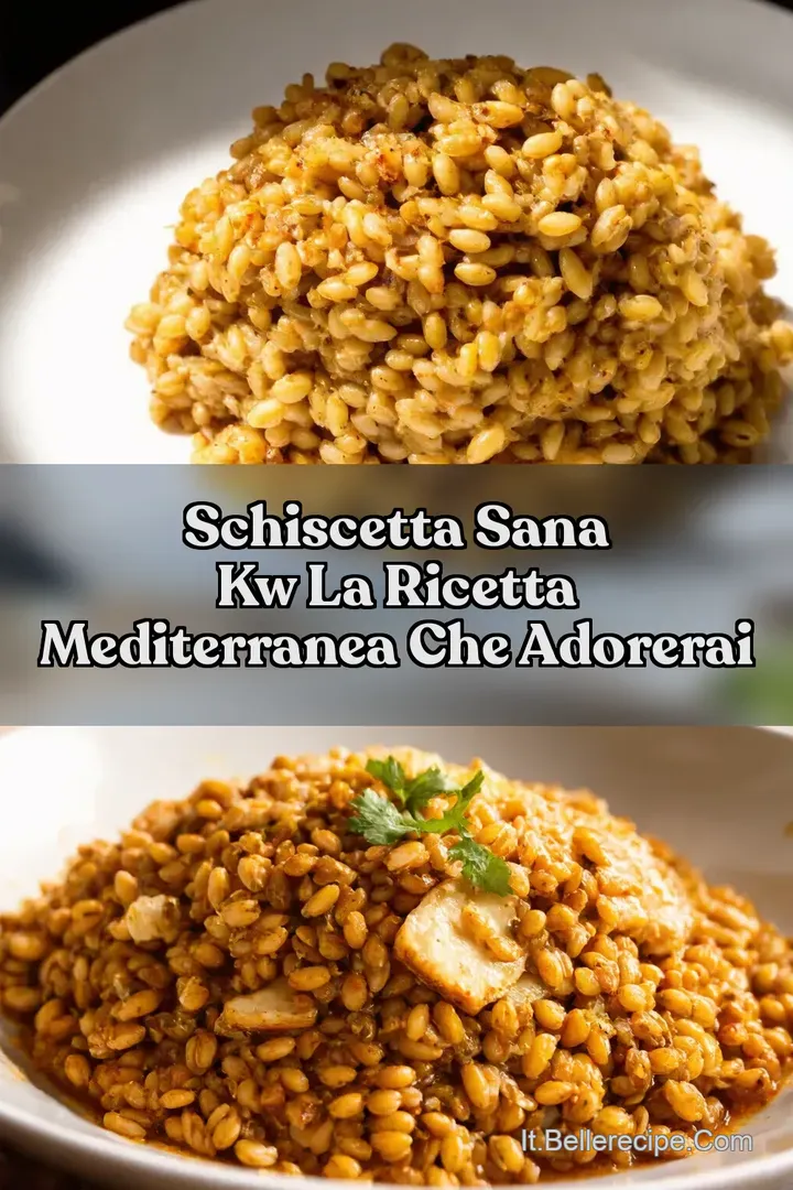 Schiscetta sana kw La ricetta Mediterranea che adorerai