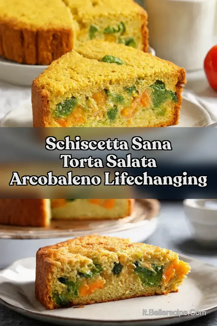 Schiscetta Sana Torta Salata Arcobaleno LifeChanging