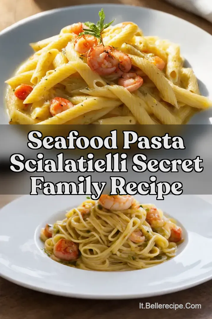 Seafood Pasta Scialatielli Secret Family Recipe