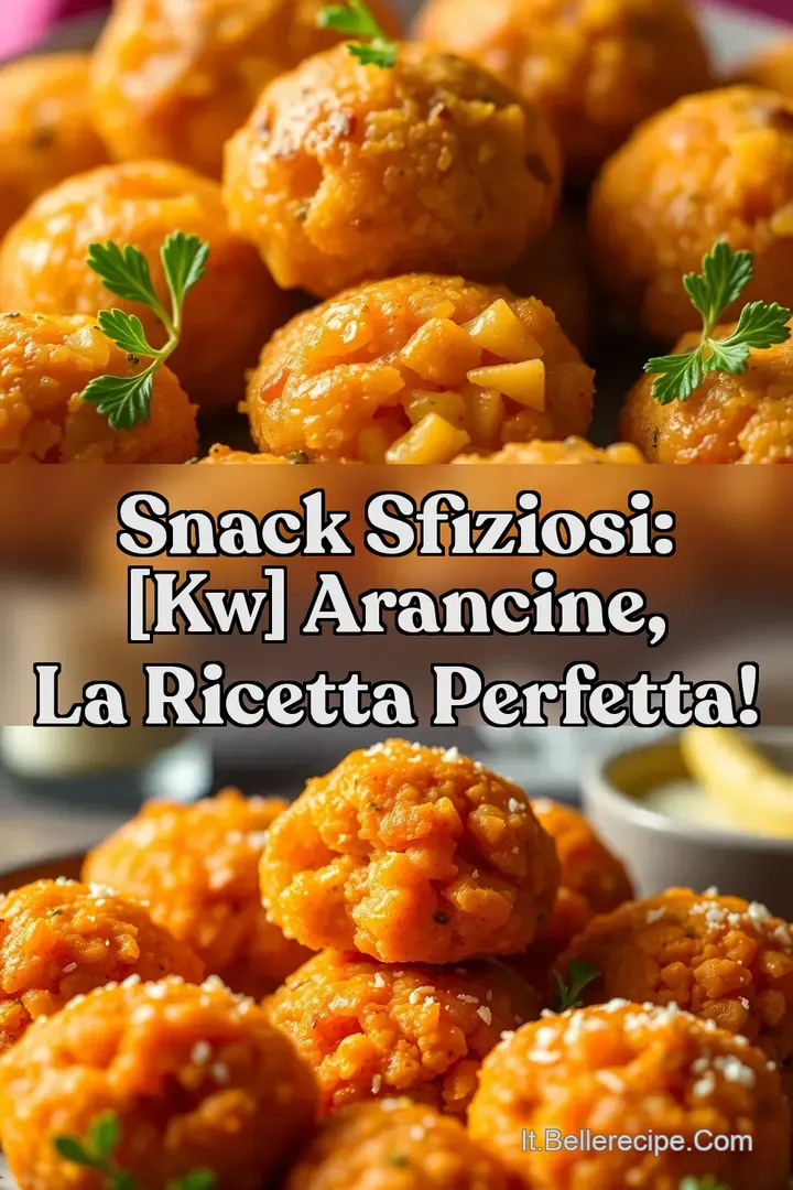 Snack Sfiziosi: [kw] Arancine la ricetta perfetta!