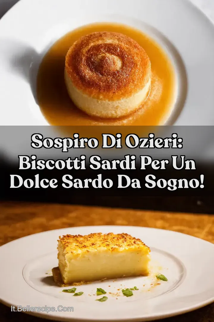 Sospiro di Ozieri: Biscotti Sardi per un Dolce Sardo da Sogno!