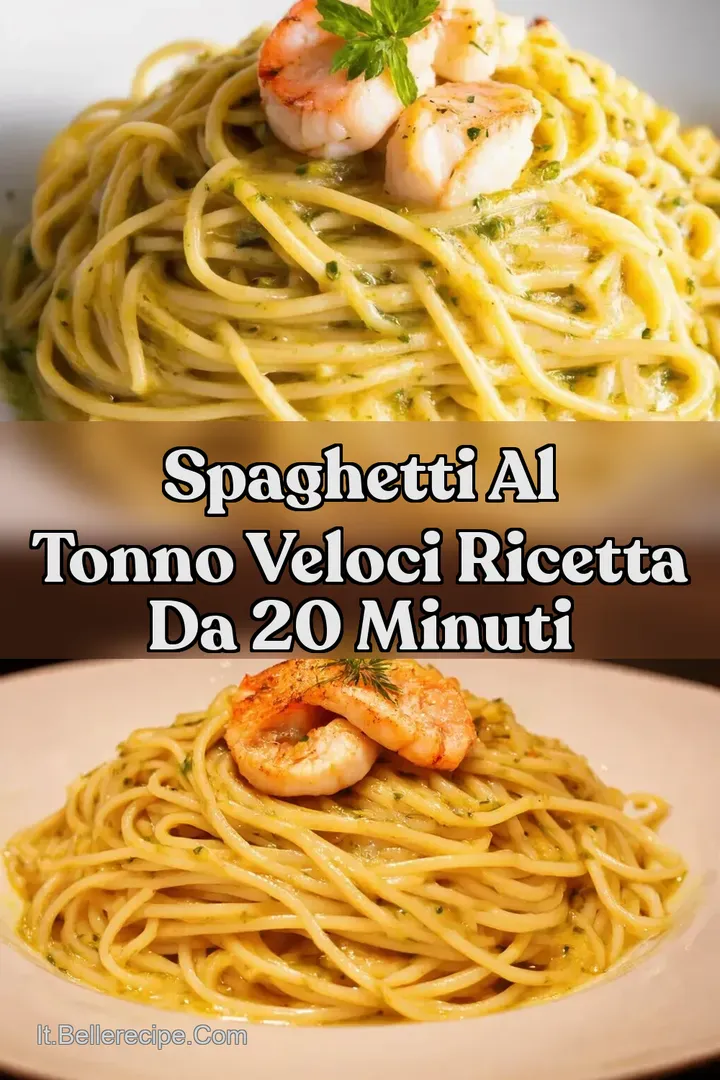 Spaghetti al Tonno Veloci Ricetta da 20 Minuti